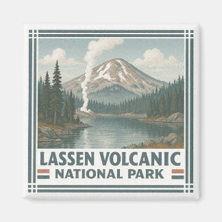 Lassen Volcanic National Park Magnet