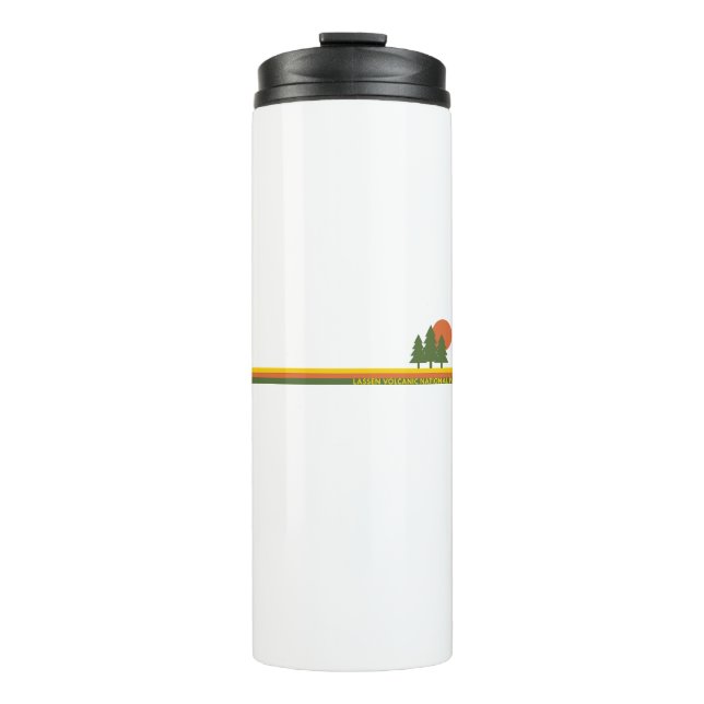 Lassen Volcanic National Park Pine Trees Sun Thermal Tumbler (Front)