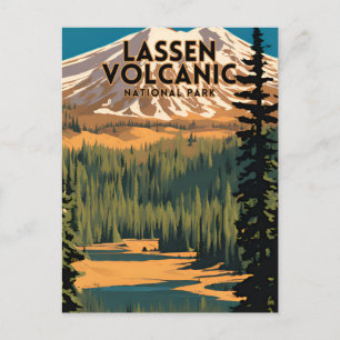 Lassen Volcanic National Park Postcard