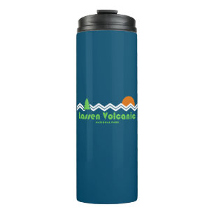 Lassen Volcanic National Park Retro Thermal Tumbler