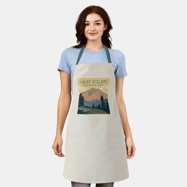 Lassen Volcanic National Park | Road Trip Apron (Worn)