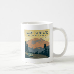 Lassen Volcanic National Park   Road Trip Coffee Mug