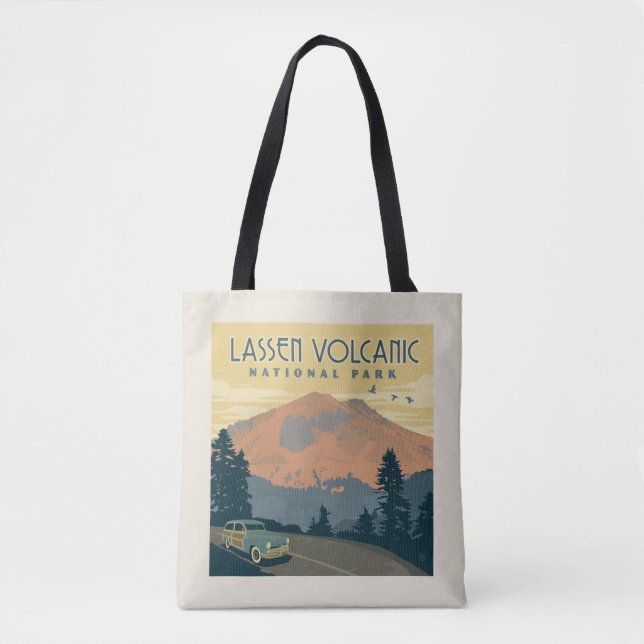 Lassen Volcanic National Park | Road Trip Tote Bag (Front)