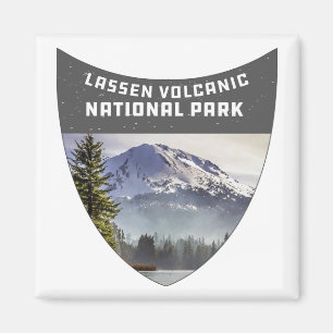 Lassen Volcanic National Park Souvenir California Magnet