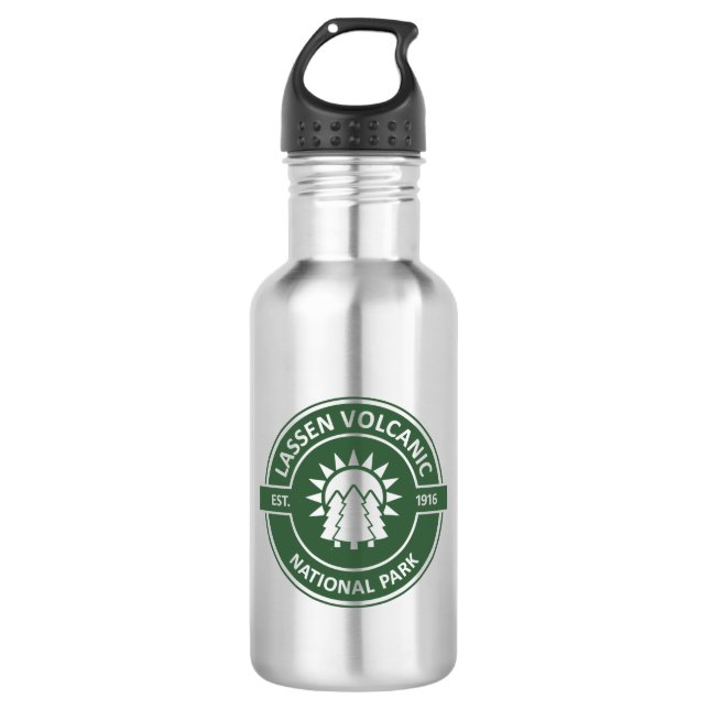 Lassen Volcanic National Park Sun Trees 532 Ml Water Bottle (Front)