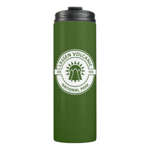 Lassen Volcanic National Park Sun Trees Thermal Tumbler