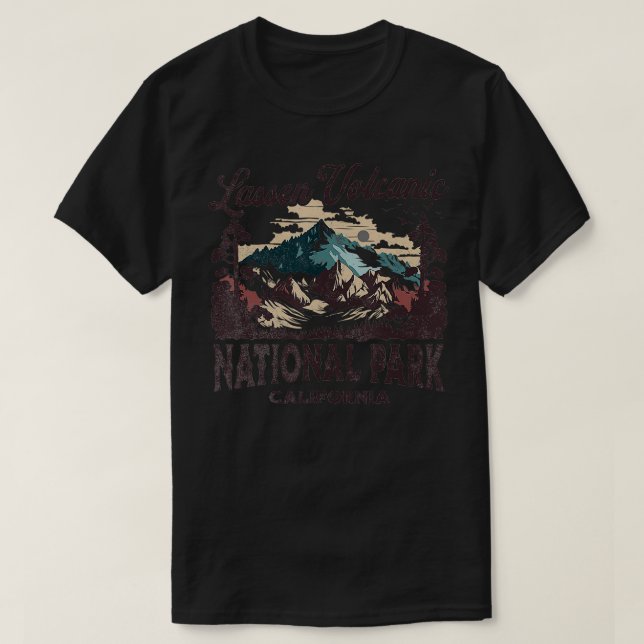 Lassen Volcanic National Park  T-Shirt (Design Front)