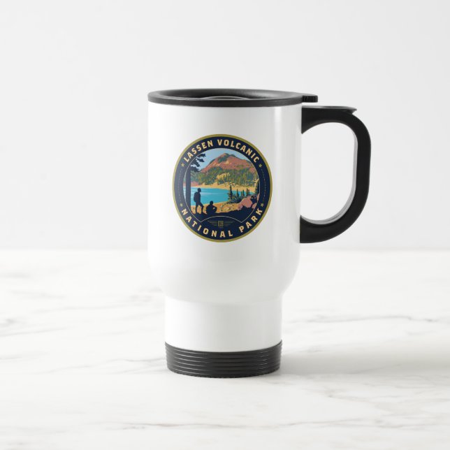 Lassen Volcanic National Park Travel Mug (Right)