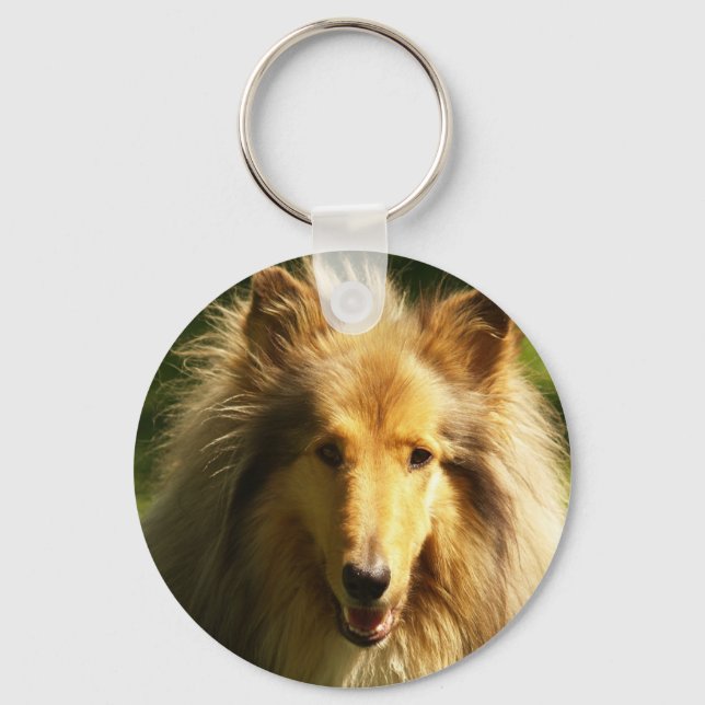 Lassie Collie Keychain (Front)