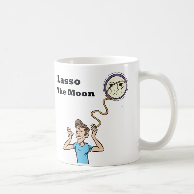 Lasso the moon coffee mug (Right)