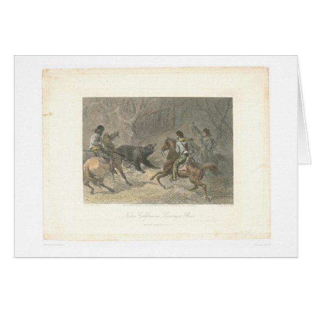 Lassoing a Bear (1178A) (Front Horizontal)