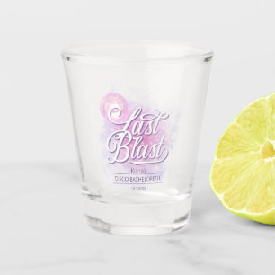 Last Blast Disco Bachelorette ID928 Shot Glass