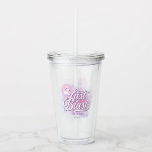 Last Blast Disco Bachelorette The Bride ID928 Acrylic Tumbler