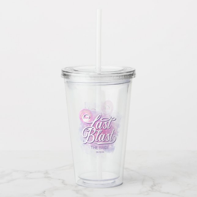 Last Blast Disco Bachelorette The Bride ID928 Acrylic Tumbler (Front)