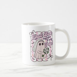 Last Boo Before I Say I Do Bride Ghost Halloween B Coffee Mug