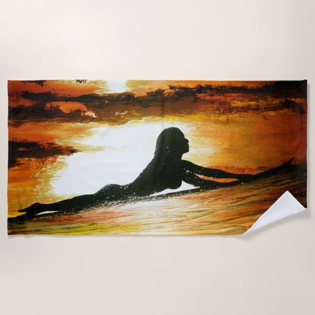 Last call beach towel (Front)