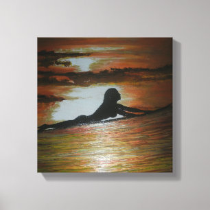 Last call last wave canvas print