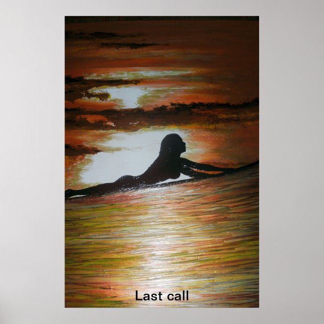 Last call poster (Front)