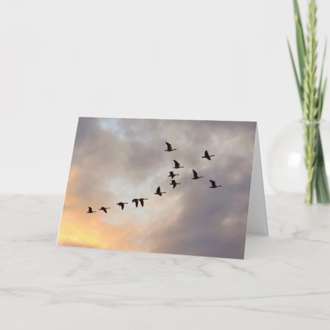 Last Chemo Celebration Nature Card (Front)