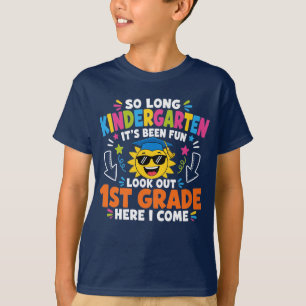Last Day Kindergarten Graduation 1st Grade Kids T-Shirt