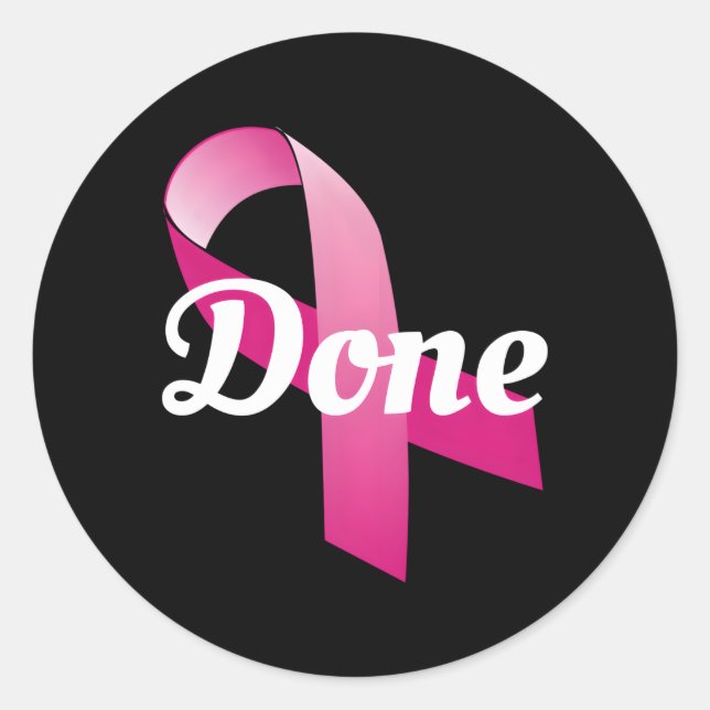 Last Day Of Chemo Chemotherapy Radiation Cancer Su Classic Round Sticker (Front)