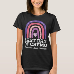 Last Day Of Chemo Pancreatic Cancer Awareness T-Shirt
