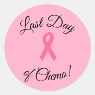 "Last Day of Chemo!" Stickers