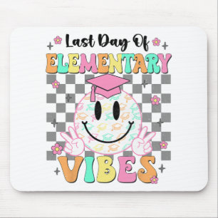 Last Day Of Elementary Graduation Girls Her Mouse Mat