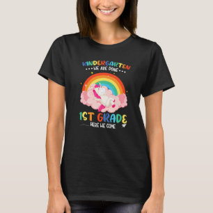 Last Day Of Kindergarten Student Teacher Unicorn 1 T-Shirt