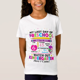 Last Day of Preschool Kids T-shirt