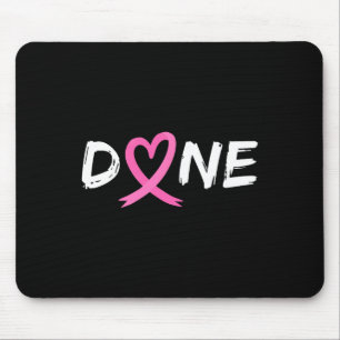 Last Day Of Radiation Chemo Breast Cancer Love Hea Mouse Mat