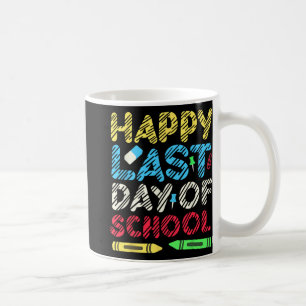 Last Day Of School 2024 Grad Student Teacher Kids Coffee Mug