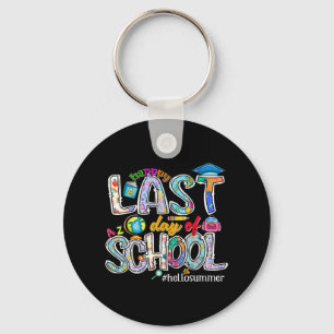 Last Day Of School 2024 Hello Summer Boys Girls Ki Key Ring