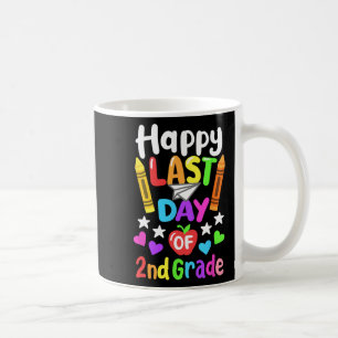 Last Day Of School 2nd Grade Cl Of 2024 Kids  Coffee Mug