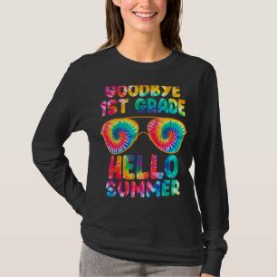 Last Day Of School Goodbye 1st Grade Hello Summer T-Shirt
