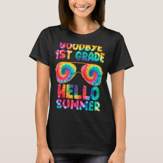 Last Day Of School Goodbye 1st Grade Hello Summer  T-Shirt