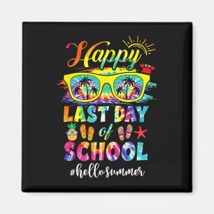 Last Day Of School Hello Summer Teacher Student Magnet