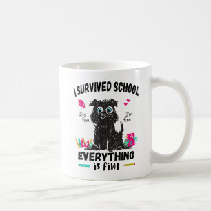 Last day of school, I survived School  Coffee Mug