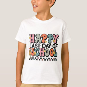 Last Day Of School Kids Teacher Student Graduation T-Shirt