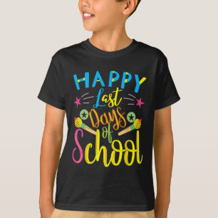 Last Day Of School Last Day Of School Teacher Stud T-Shirt