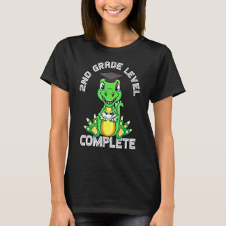 Last Day Of School Level 2nd Grade Level Complete  T-Shirt