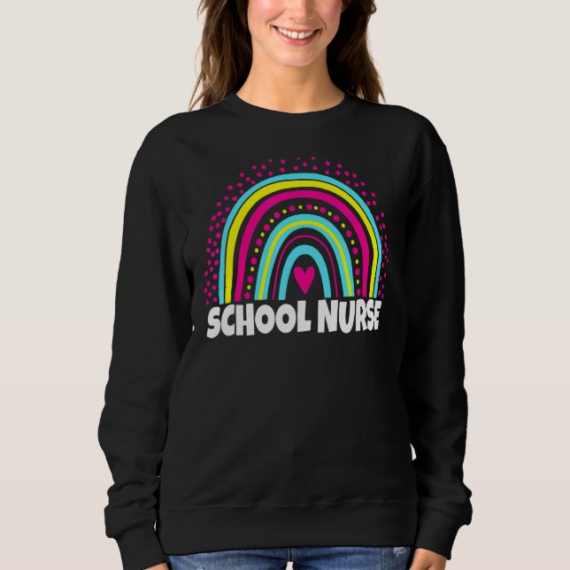 Last Day Of School Nurse Sweatshirt (Front)