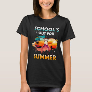 Last Day Of School Out For Summer Teacher Girls Bo T-Shirt
