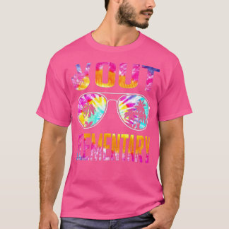 Last Day of School Peace Out Elementary Teacher Ki T-Shirt
