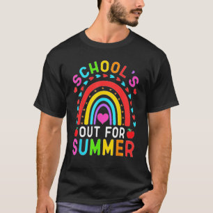 Last Day Of School Retro Schools Out For Summer 7 T-Shirt