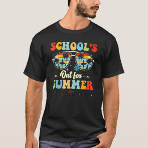 Last Day Of School Retro Schools Out For Summer Te T-Shirt