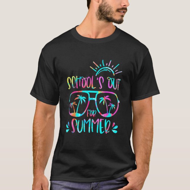 Last Day Of School Schools Out For Summer Teacher  T-Shirt (Front)