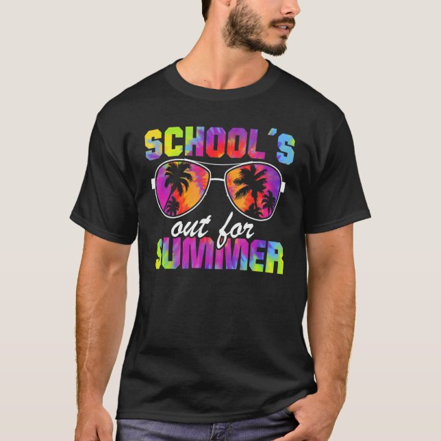 Last Day Of School Schools Out For Summer Teacher  T-Shirt (Front)