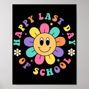 Last Day Of School Shirts Hello Summer Teacher Stu Poster