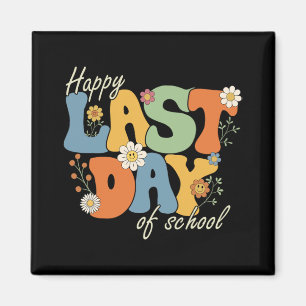 Last Day Of School Student Teacher Magnet
